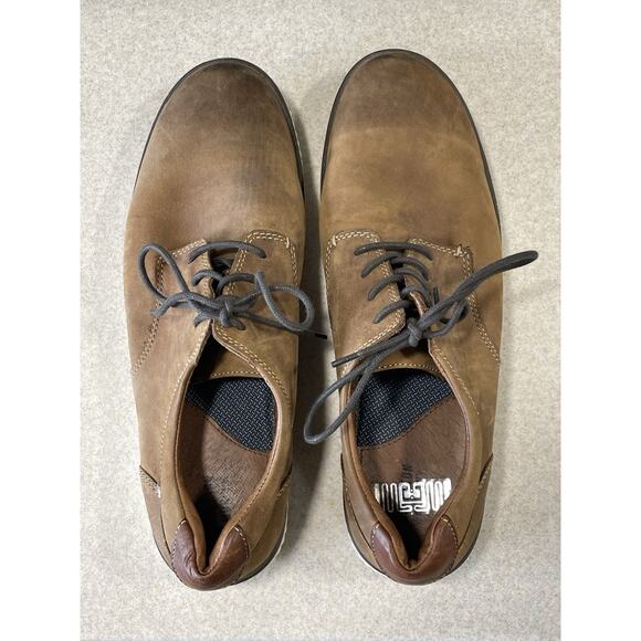 Johnston & Murphy Brown Leather Sneakers Lace Up Comfort Men\'s Shoes Size 11.5 M main image 3